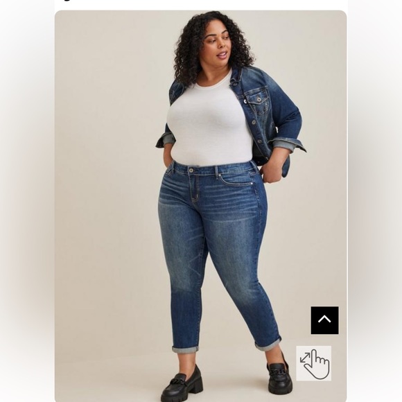 Torrid  Boyfriend Straight Vintage Stretch Jeans Sz. 20R NWT - Picture 1 of 11